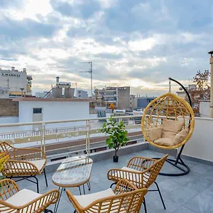 Διαμέρισμα Pomegranate Luxury Penthouse Maisonette With Beautiful Terrace & Free Parking By Binobi !, Θεσσαλονίκη